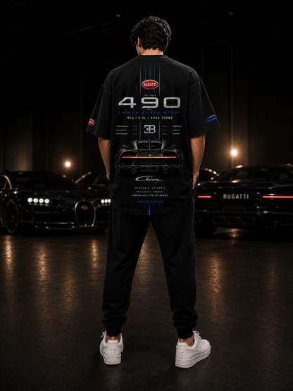 Bugatti Chiron Super Sport 490 Oversized T-Shirt