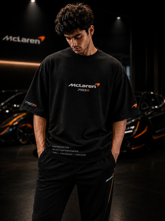 McLaren 750S Supercar Performance Oversized T-Shirt