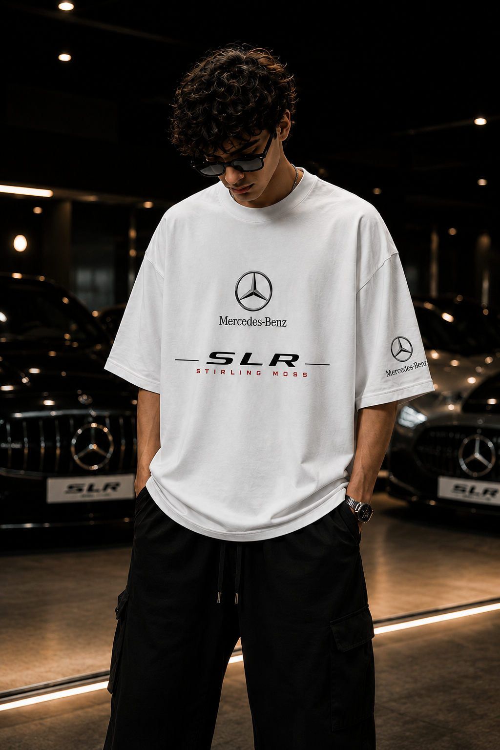 Mercedes-Benz SLR Stirling Moss Oversized T-Shirt