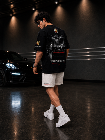 Porsche Night Drive Oversized T-Shirt