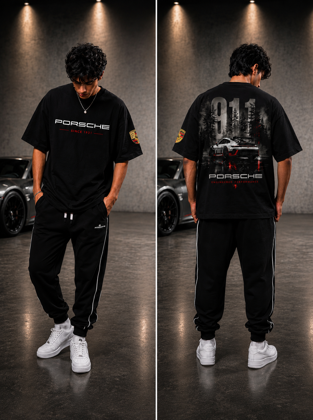 Porsche 911 Oversized T-Shirt