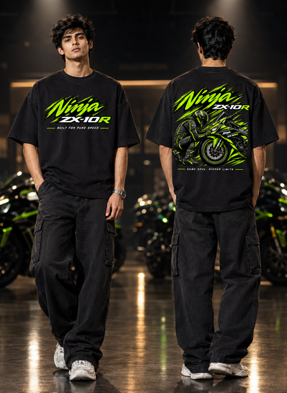 Ninja ZX-10R Black Oversized T-Shirt