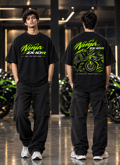 Ninja ZX-10R Black Oversized T-Shirt