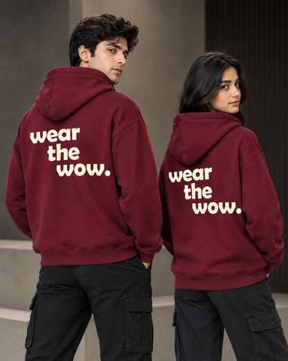 DAEBAK PREMIUM Unisex Maroon Hoodie
