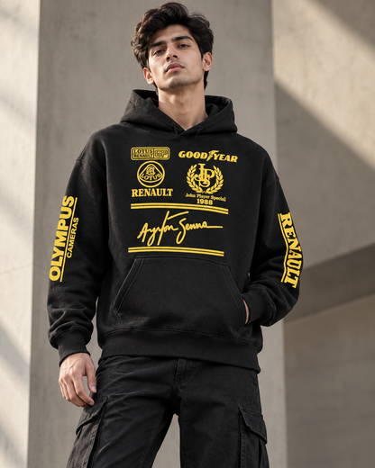 RENAULT Motorsport Graphic Men's Black Hoodie